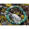 Natural African jade bracelet, green