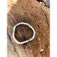 Burmese Jade natural gemstone stretch bracelet
