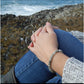 Natural Labradorite 6 mm bead stretch bracelet - Bracelet