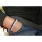 Tiger eye bracelet_ Natural Tiger Eye gemstone stretch 
